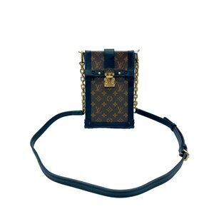 Louis Vuitton Vertical Trunk Pochette Monogram Canvas